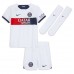Paris Saint-Germain Vitinha Ferreira #17 Replica Away Minikit 2023-24 Short Sleeve (+ pants)